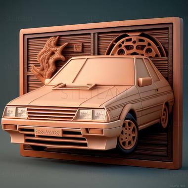 3D модель Toyota Carina (STL)